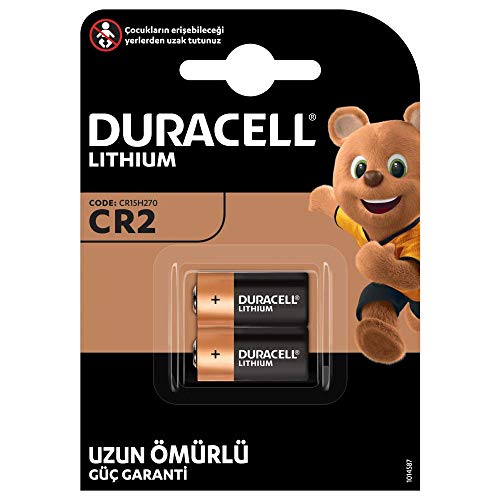 Duracell High Power Lithium CR2 Batterie 3V, 2er Pack (CR15H270) geeignet für Sensoren, schlüssellose Schlösser, Fotoblitze, Taschenlampen von Duracell