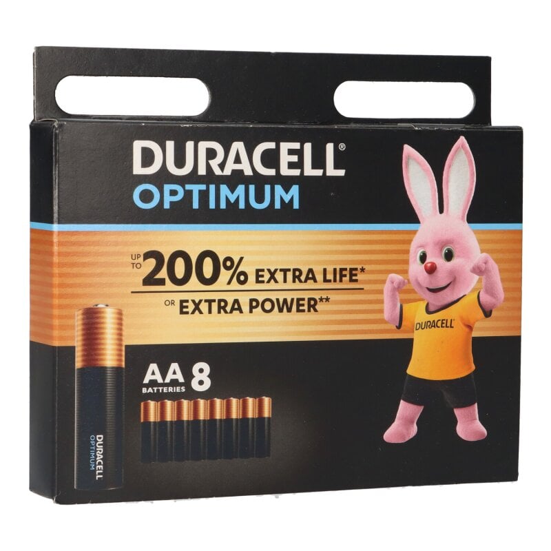 Duracell MN1500 AA Mignon Batterie Optimum 8er Blister von Duracell