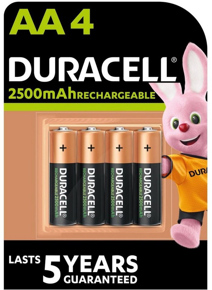 Duracell MN1500 Recharge Ultra AA 4er Blister Batterie von Duracell