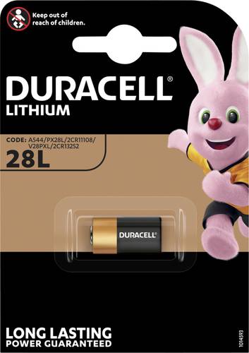 Duracell PX28 Fotobatterie 4SR44 Lithium 150 mAh 6V 1St. von Duracell