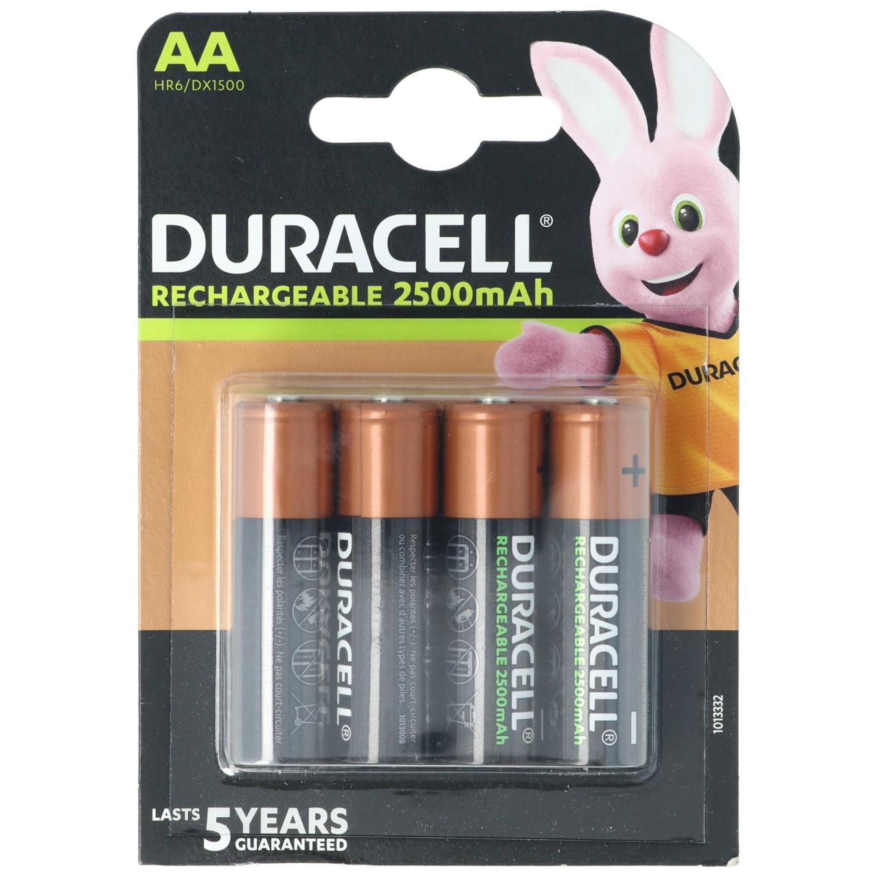 Duracell PreCharged Mignon Akku NiMH 1,2V mit max. 2500mAh in 4er Blisterverpackung 5000394057043 von Duracell