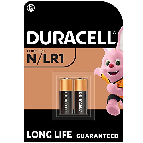 Duracell Specialty N Alkaline Batterie 1,5 V, 2er-Packung (E90/LR1) entwickelt für die Verwendung in Taschenlampen, Taschenrechnern und Fahrradlichtern von Duracell