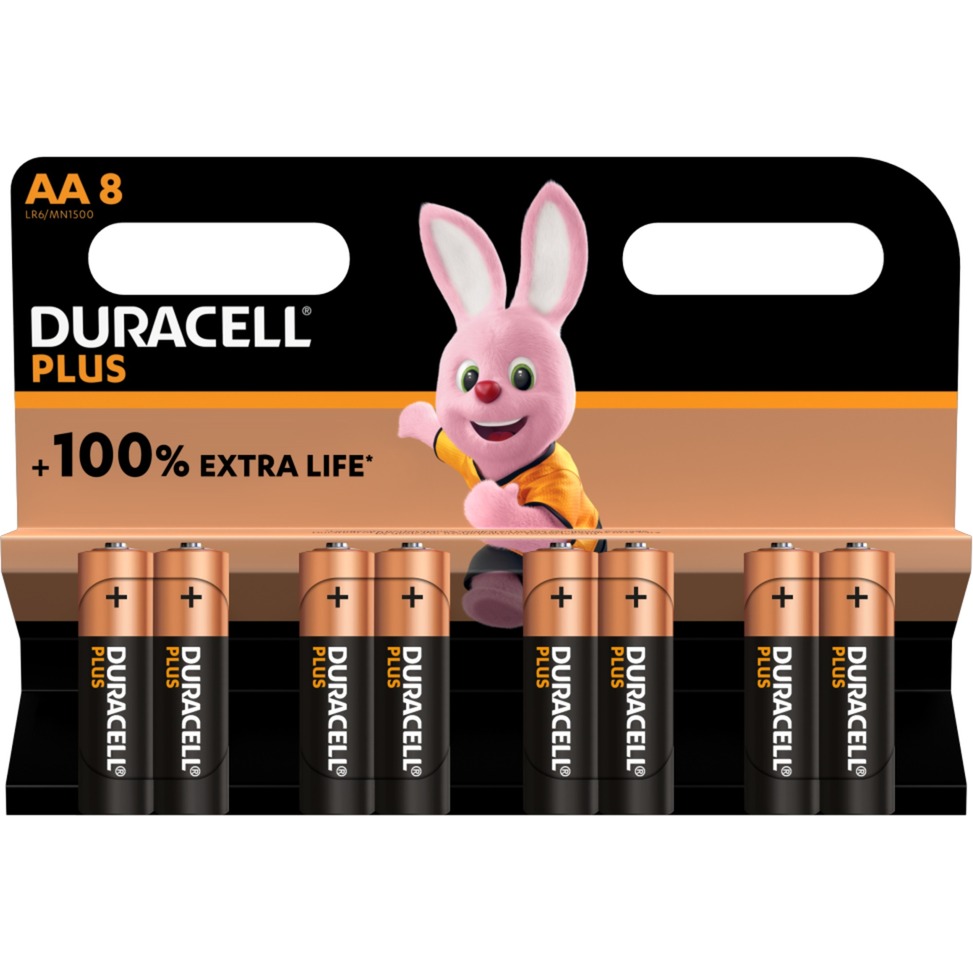 Plus, Batterie von Duracell