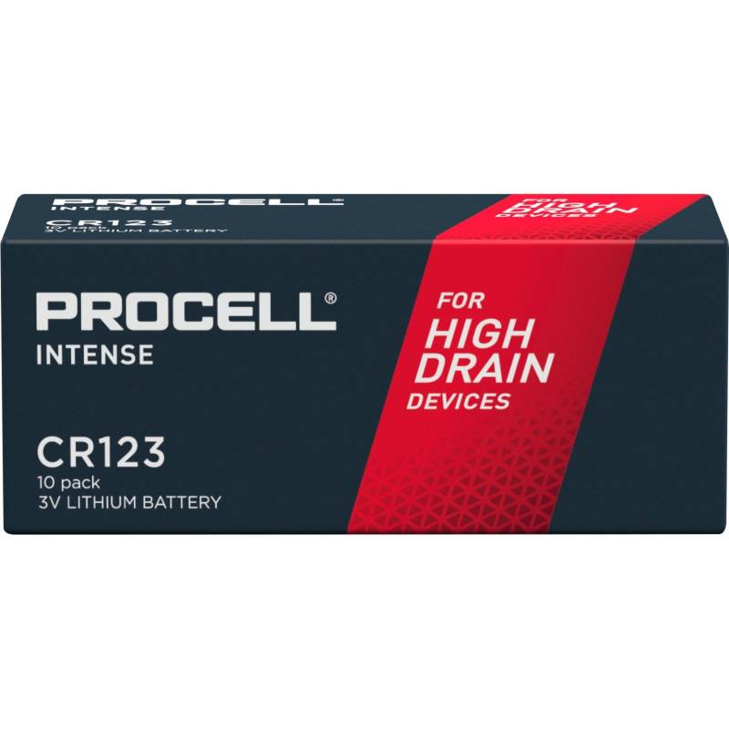 Procell CR123A High Power Lithium Intense Batterie von Duracell