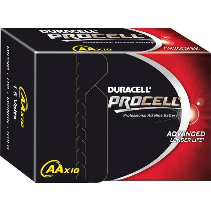 Procell Intense AA 10er, Batterie von Duracell