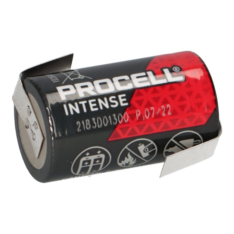 Procell Intense CR2 Lithiumbatterie 3V 920mAh Z-Lötfahne Procell Intense CR2 Lithiumbatterie 3V 920mAh Z-Lötfahne von Duracell