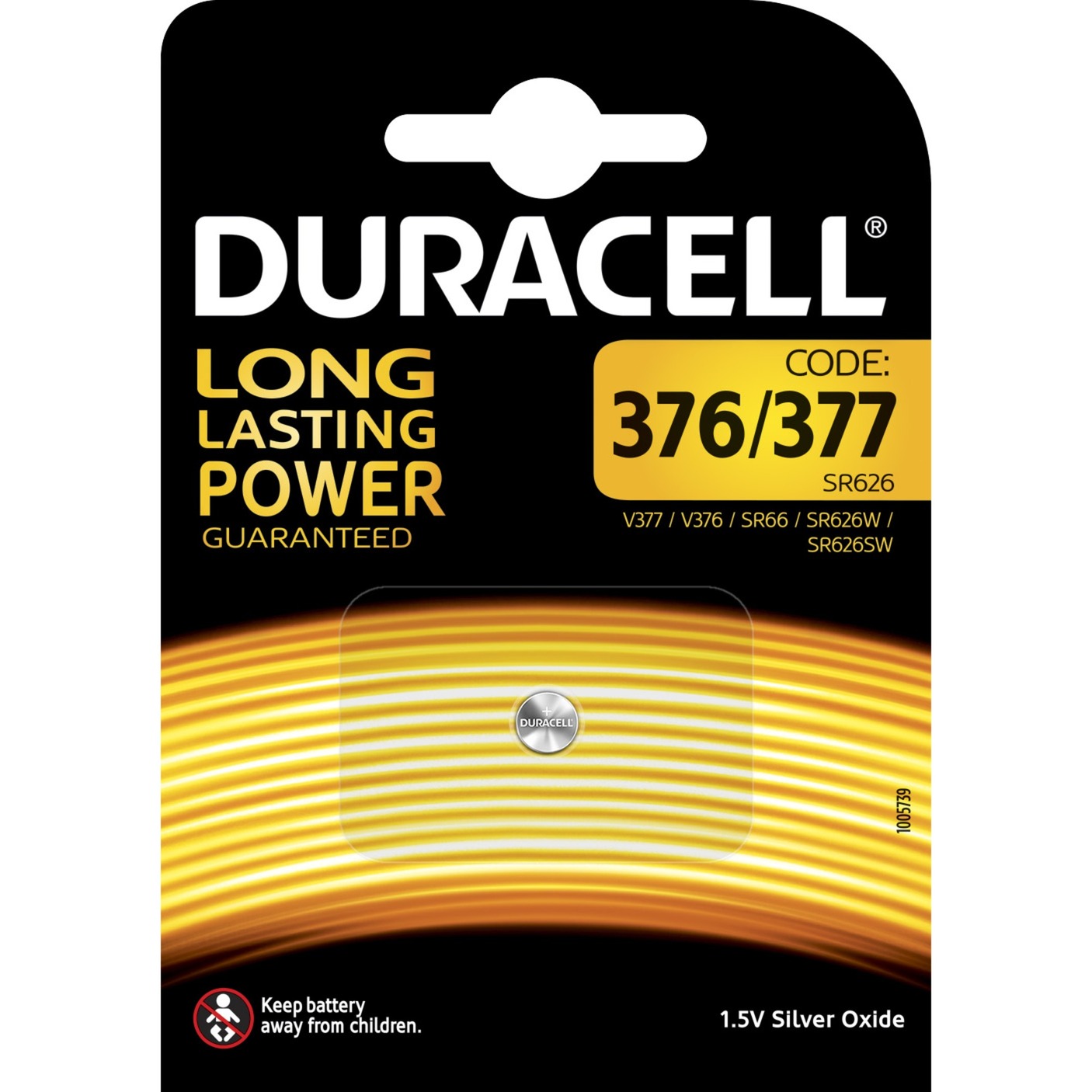 Uhrenbatterie von Duracell