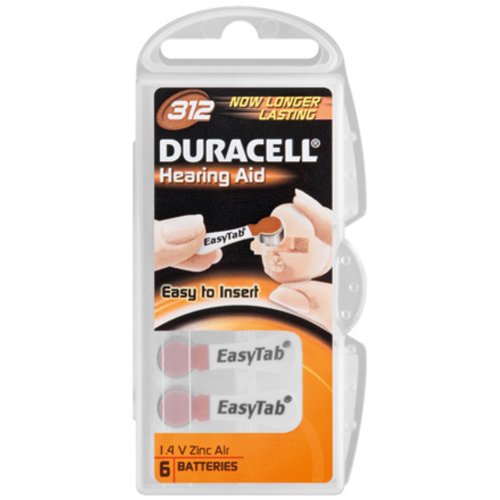 foto-kontor Duracell V312 1,4V Zink Luft Knopfzellen Hörgeräte Batterien 6er Pack ersetzt PR41 PR312 DA312N6 foto-kontor Duracell V312 1,4V Zink Luft Knopfzellen Hörgeräte Batterien 6er Pack ersetzt PR41 PR312 DA312N6 von Duracell