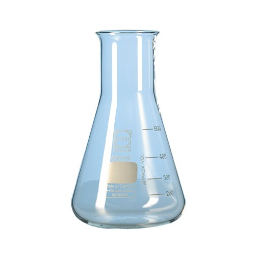 Duran 2122632 Erlenmeyer Glass Flask Wide Neck, 200 mL (Pack of 10) von Duran