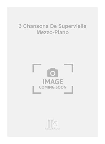 3 Chansons De Supervielle Mezzo-Piano - Vocal and Piano - Partitur von Durand Press