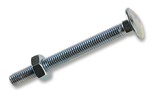Duratool CB890 Schlossschraube und Mutter mit hell verzinkter Oberfläche, M8 x 90 mm, 25 Stück Duratool CB890 Schlossschraube und Mutter mit hell verzinkter Oberfläche, M8 x 90 mm, 25 Stück von Duratool