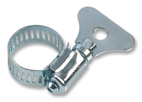 Duratool D01247 verzinkte Schlauchschellen, 11–16 mm Größe, 10 Stück von Duratool
