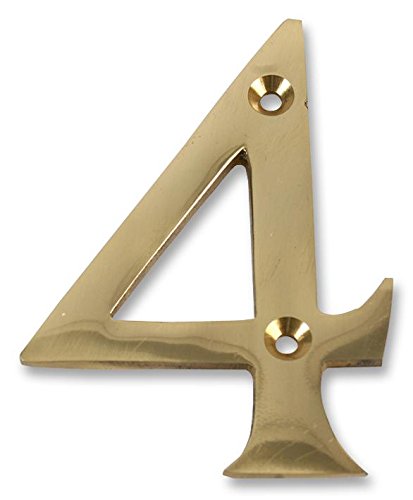Duratool D01254 Messing-Nummer, Nr. 10,2 cm, 7,6 cm Länge von Duratool
