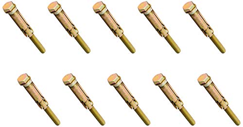Duratool LB1050 Maueranker, lose Schraube, M10 x 50 x 65 mm, 10 Stück Duratool LB1050 Maueranker, lose Schraube, M10 x 50 x 65 mm, 10 Stück von Duratool