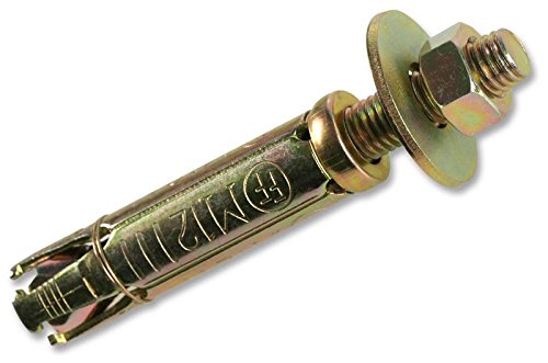 Duratool PB840 M8 x 40 mm x 55 mm Mauerwerk-Ankerprojektionsschrauben, 10 Stück Duratool PB840 M8 x 40 mm x 55 mm Mauerwerk-Ankerprojektionsschrauben, 10 Stück von Duratool