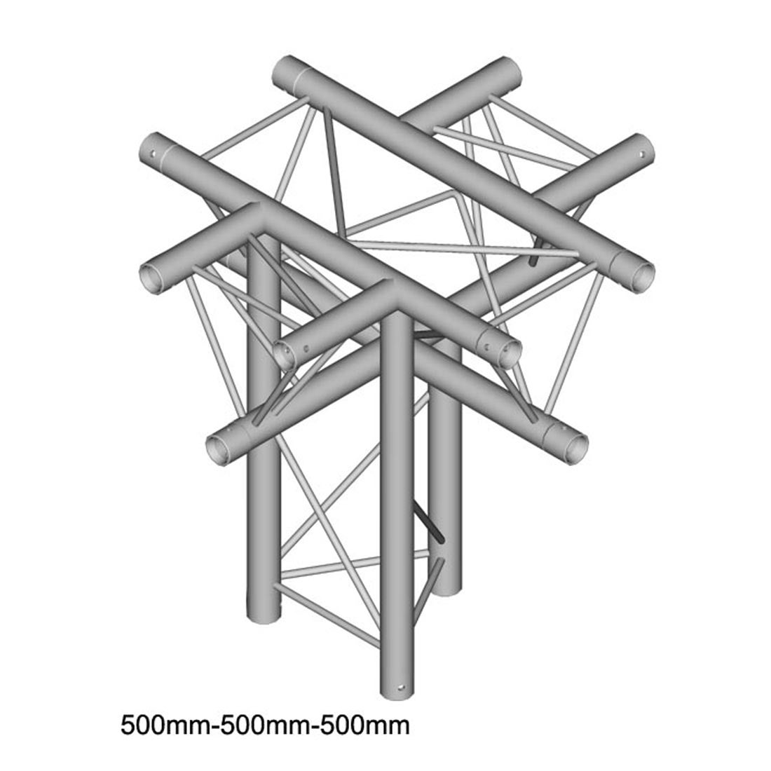 Duratruss DT 23 C53-XD DT 23 C53-XD X-Traverse, Abgänge unten Duratruss DT 23 C53-XD DT 23 C53-XD X-Traverse, Abgänge unten von Duratruss