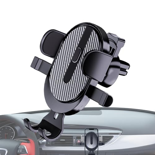 Duroecsain Entlüftungsclip -Telefonhalter, Telefonhalterautoentlüftung | Automatischer Verriegelungswagen -Telefonhalter | Anti-Schlag-Starke-Stallhalterständer für Roadtrips Fahrzeuge zum Fahren von Duroecsain