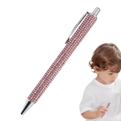 Duroecsain Kugelschreiber mit Strass, Bling –, Druckkugelschreiber mit Strass, niedlich, für Frauen, Schreiben, Zeichnen, Journalisieren Duroecsain Kugelschreiber mit Strass, Bling –, Druckkugelschreiber mit Strass, niedlich, für Frauen, Schreiben, Zeichnen, Journalisieren von Duroecsain
