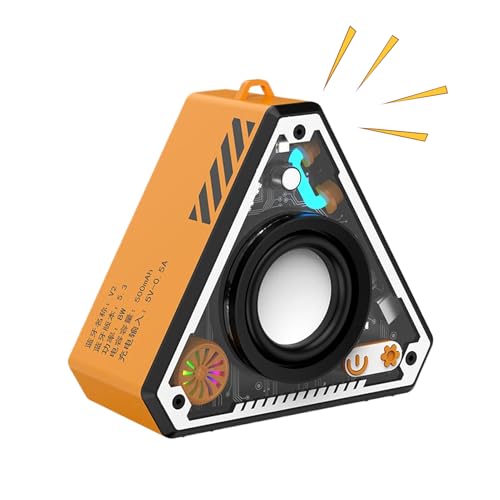 Duroecsain Tragbarer Lautsprecher,Kabelloser Tragbarer Subwoofer | Desktop-Stereo-Subwoofer Mit Wiederaufladbarem Akku Für Computer, Strandpartys & Terrasse Duroecsain Tragbarer Lautsprecher,Kabelloser Tragbarer Subwoofer | Desktop-Stereo-Subwoofer Mit Wiederaufladbarem Akku Für Computer, Strandpartys & Terrasse von Duroecsain