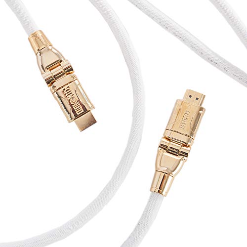 Duronic HDC01 HDMI-Kabel 1,5m | 24k Goldkontakte | High-Speed HDMI V1.4 für HD 1080p Auflösung | Für PS5 und BluRay von Duronic