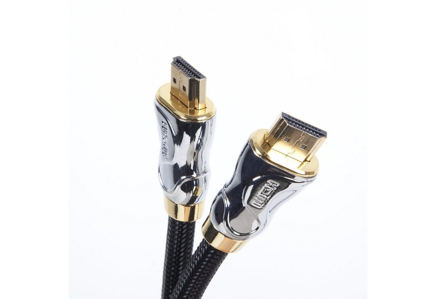 Duronic HDMI-Kabel, HDC04 HDMI-Kabel 1m, 24k Goldkontakte, High-Speed HDMI V2.0 von Duronic