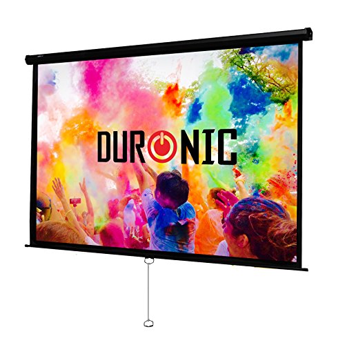 Duronic Projektor-Leinwand MPS100 /43 | Manuelle Projektionsleinwand Größe: 203x152cm Mattweiß HD Pull Down | Heimkino Schule Büro 4K 8K Ultra HDR 3D Duronic Projektor-Leinwand MPS100 /43 | Manuelle Projektionsleinwand Größe: 203x152cm Mattweiß HD Pull Down | Heimkino Schule Büro 4K 8K Ultra HDR 3D von Duronic
