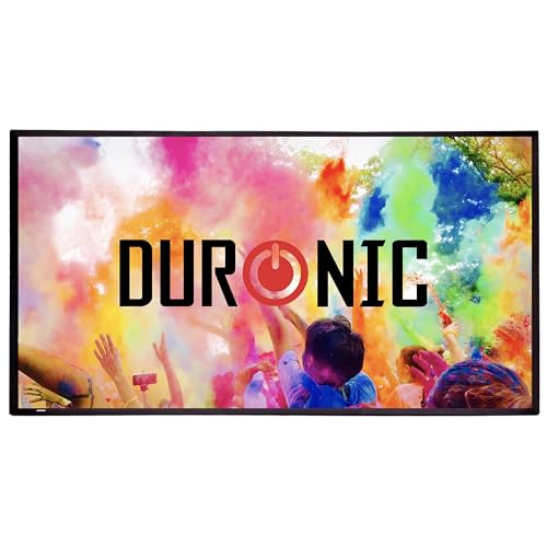Duronic SFPS100 16:9 Projektorleinwand, Beamerleinwand 100 Zoll, Heimkino mit 4K Full HD 3D, Faltbare Stativleinwand, Beamer Leinwand für Wandmontage, Filmnacht, Videoleinwand für Büro Schulen Duronic SFPS100 16:9 Projektorleinwand, Beamerleinwand 100 Zoll, Heimkino mit 4K Full HD 3D, Faltbare Stativleinwand, Beamer Leinwand für Wandmontage, Filmnacht, Videoleinwand für Büro Schulen von Duronic
