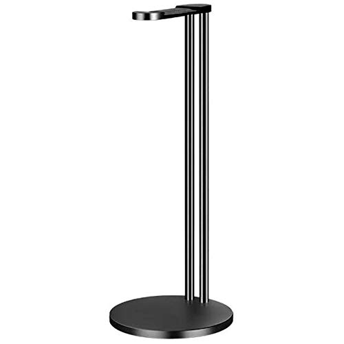 Durratou Kopfhörer-Ständer, universal, Aluminiumlegierung, Gaming-Headset-Kopfhörer-Halter, Tisch, Schreibtisch, Display-Rack (schwarz) von Durratou
