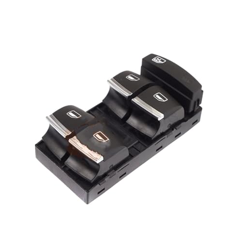 Fensterheber 4F0959851H Für A3 A6 Q7 Vorne Fahrertür Chrom Farbe Master Switch Relais Fensterheber Control Taste Schalter Fensterheber 4F0959851H Für A3 A6 Q7 Vorne Fahrertür Chrom Farbe Master Switch Relais Fensterheber Control Taste Schalter von Dusibulv