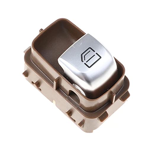 Fensterheber Beifahrerseite Auto Fensterheber Schalter Regler Lifter Taste Für C-Klasse W205 S205 X253 C253 2059051513 Schalter(Brown) von Dusibulv