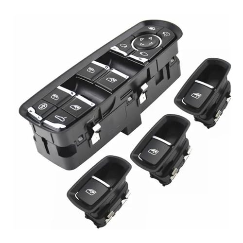 Fensterheber Für Panamera Für Cayenne Für 2010-2018 Taste Konsole Auto Zubehör Power Passagier Fahrer Fenster Control Schalter Schalter(SET 1) von Dusibulv