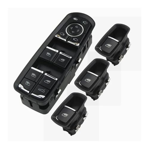 Fensterheber Für Panamera Für Cayenne Für 2010-2018 Taste Konsole Auto Zubehör Power Passagier Fahrer Fenster Control Schalter Schalter(SET 2) von Dusibulv