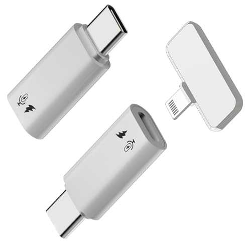 Duttek Micro USB C auf Lightning Adapter für iPhone, Lavalier, Typ C Stecker auf Lightning Buchse, kompatibel mit iPhone 16/15, nicht für Kopfhörer und Daten geeignet Duttek Micro USB C auf Lightning Adapter für iPhone, Lavalier, Typ C Stecker auf Lightning Buchse, kompatibel mit iPhone 16/15, nicht für Kopfhörer und Daten geeignet von Duttek
