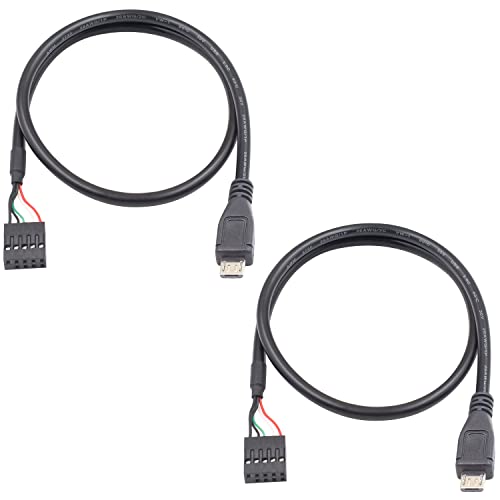 Duttek Micro USB auf USB Header Dupont Kabel 50 cm, 9 poliger usb motherboard buchse auf micro usb stecker, PCB Motherboard, Dupont USB Verlängerungskabel, 2 Stück Duttek Micro USB auf USB Header Dupont Kabel 50 cm, 9 poliger usb motherboard buchse auf micro usb stecker, PCB Motherboard, Dupont USB Verlängerungskabel, 2 Stück von Duttek