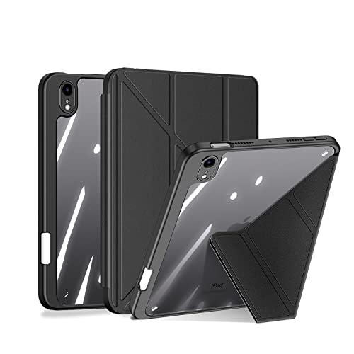 DUX DUCIS [Magi] Series Hülle, entworfen für Apple iPad Mini 6, mit Apple Pencil Halter & Auto Sleep Wake - Schwarz von DUX DUCIS