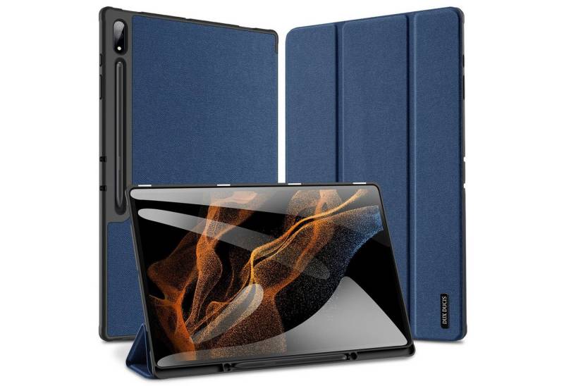 Dux Ducis Tablet-Hülle Domo Hartschale mit Smart Sleep für Samsung Galaxy Tab S9 FE Plus von Dux Ducis