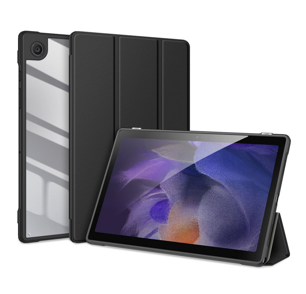 Dux Ducis Tablet-Hülle Hülle Samsung Galaxy Tab A8 10.5 '' 2021 Schwarz 10,5 Zoll, Kunstleder Schutzhülle Handy Wallet Case Cover mit Kartenfächern von Dux Ducis