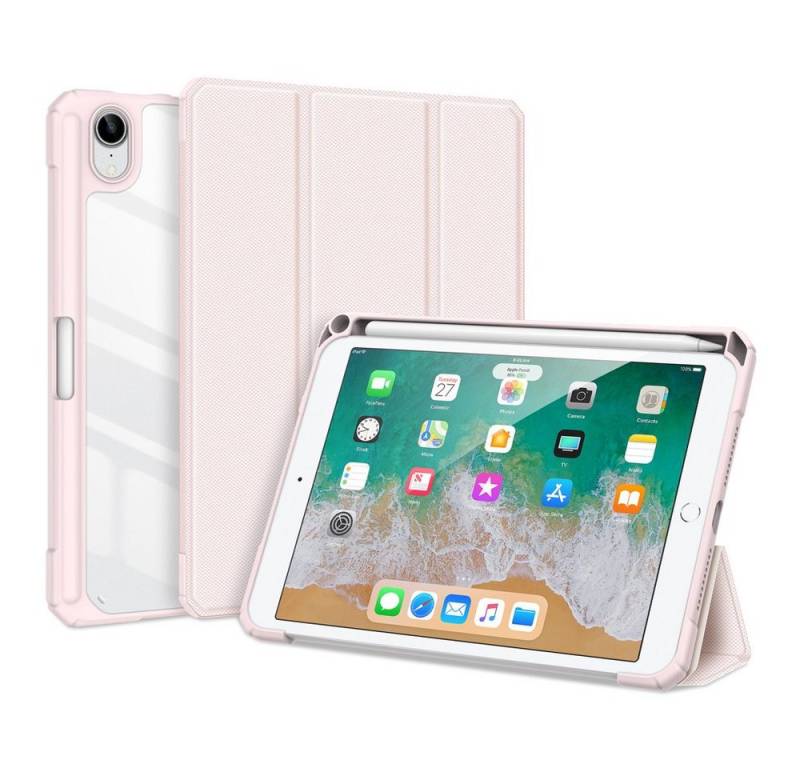Dux Ducis Tablet-Hülle Toby Eco-Leather Tablet-Ledertasche Schale Cover für NOKIA T20 mit Smart-Sleep Funktion Wake-Up Stifthalter Schutzhülle von Dux Ducis