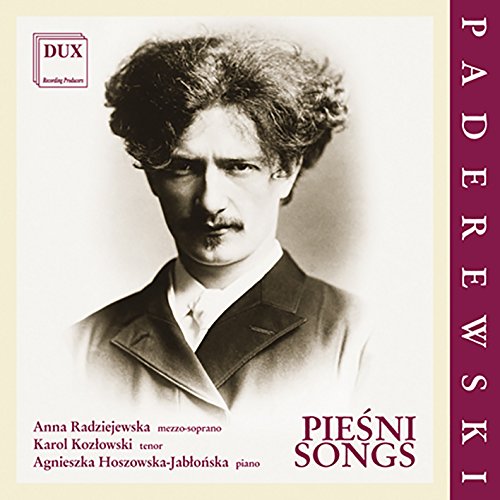 Paderewski: Lieder von Dux (Note 1 Musikvertrieb)