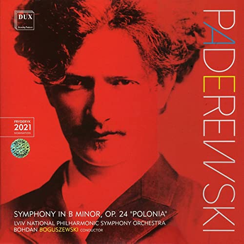 Paderewski: Sinfonie in B-Moll, Op. 24 "Polonia" [Vinyl LP, Getafold, 180gr ] von Dux Recording (Note 1 Musikvertrieb)