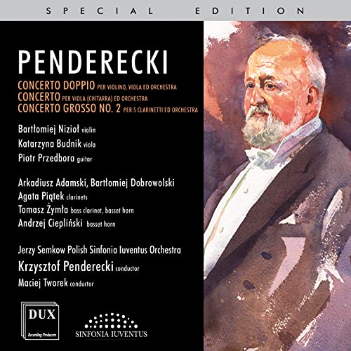 Penderecki: Konzerte Vol. 7 - Concerto Doppio / Concerto Grosso Nr. 2 / Concerto von Dux Recording (Note 1 Musikvertrieb)