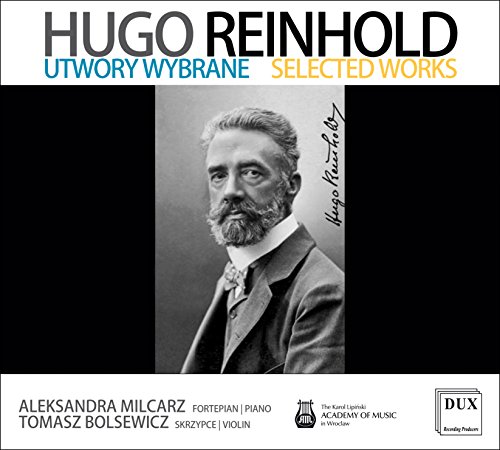 Reinhold: Werke für Violine & Klavier von Dux Recording (Note 1 Musikvertrieb)