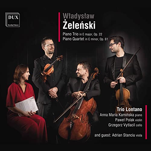 Zelenski: Kammermusik: Piano-Trio in E-Dur; Piano-Quartett in c-Moll von Dux Recording (Note 1 Musikvertrieb)