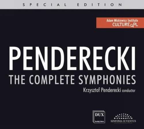 PENDERECKI/POLISH SINFONIA IUVENTUS ORCHESTRA - DIE SINFONIEN (1 CD) von Dux Records
