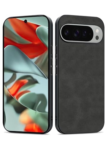 Duxsmei für Google Pixel 9/9 Pro Hülle, TPU und Wildleder PU Leder, Anti-Vibration Anti-Rutsch Ultraleicht Luxus Hülle für Pixel 9 / Pixel 9 Pro 5G 2024 (Schwarz) Duxsmei für Google Pixel 9/9 Pro Hülle, TPU und Wildleder PU Leder, Anti-Vibration Anti-Rutsch Ultraleicht Luxus Hülle für Pixel 9 / Pixel 9 Pro 5G 2024 (Schwarz) von Duxsmei