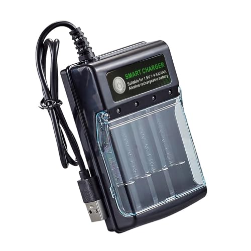 Duyeuau 4 Slots Alkaline Battery Charging Box 1.5V Intelligent Charging Integration For Efficient Battery Use Duyeuau 4 Slots Alkaline Battery Charging Box 1.5V Intelligent Charging Integration For Efficient Battery Use von Duyeuau