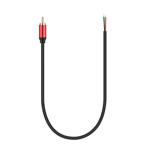 Duyeuau Auditory Connection Cable Auditory Male To Bare Wire Open End Pigtail Wire For Connecting Speakers Amplifiers Receivers von Duyeuau