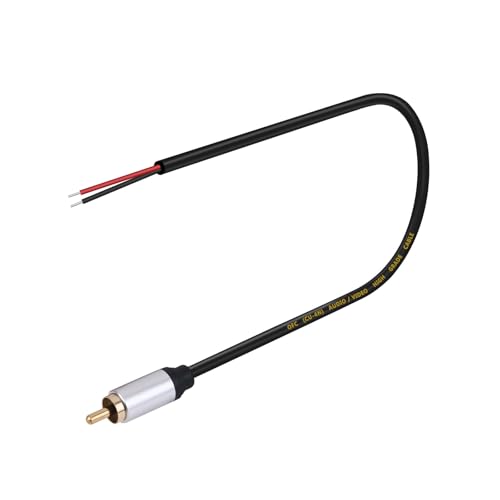 Duyeuau Auditory Connection Cable Auditory Male To Bare Wire Open End Pigtail Wire For Connecting Speakers Amplifiers Receivers von Duyeuau