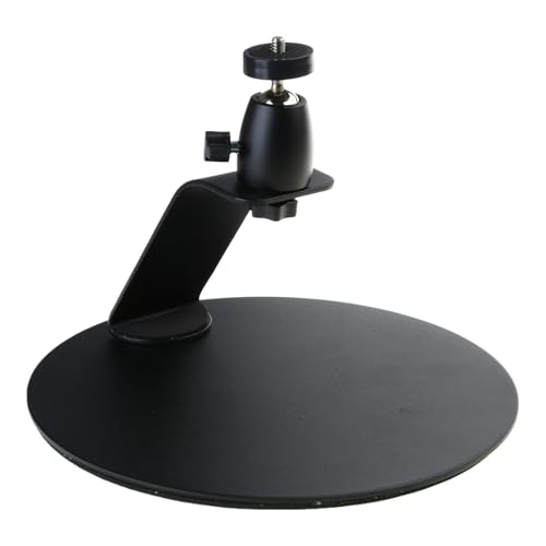 Duyeuau Desktop-Projektorständer mit 360 Grad drehbarer 6,35 mm Schraubhalterung, verstellbar, für Zuhause und Büro, Projektorhalterung Duyeuau Desktop-Projektorständer mit 360 Grad drehbarer 6,35 mm Schraubhalterung, verstellbar, für Zuhause und Büro, Projektorhalterung von Duyeuau