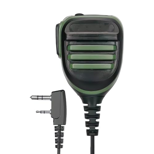 Duyeuau Radiozubehör für BF-888S BF-F8HP Talkies Mikrofon-Lautsprecher, wasserfest, Zwei-Wege-Radio-Lautsprecher, Mikrofon Duyeuau Radiozubehör für BF-888S BF-F8HP Talkies Mikrofon-Lautsprecher, wasserfest, Zwei-Wege-Radio-Lautsprecher, Mikrofon von Duyeuau